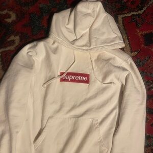Authentic Supreme box label hoodie